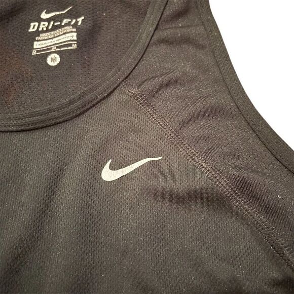 Nike Women's Black Racerback Training Tank Top Size M - Picture 10 of 11